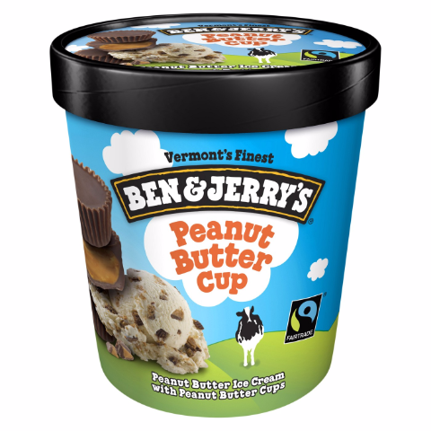 Order Ben & Jerry's Peanut Butter Cup Pint food online from 7-Eleven store, Pittsburgh on bringmethat.com