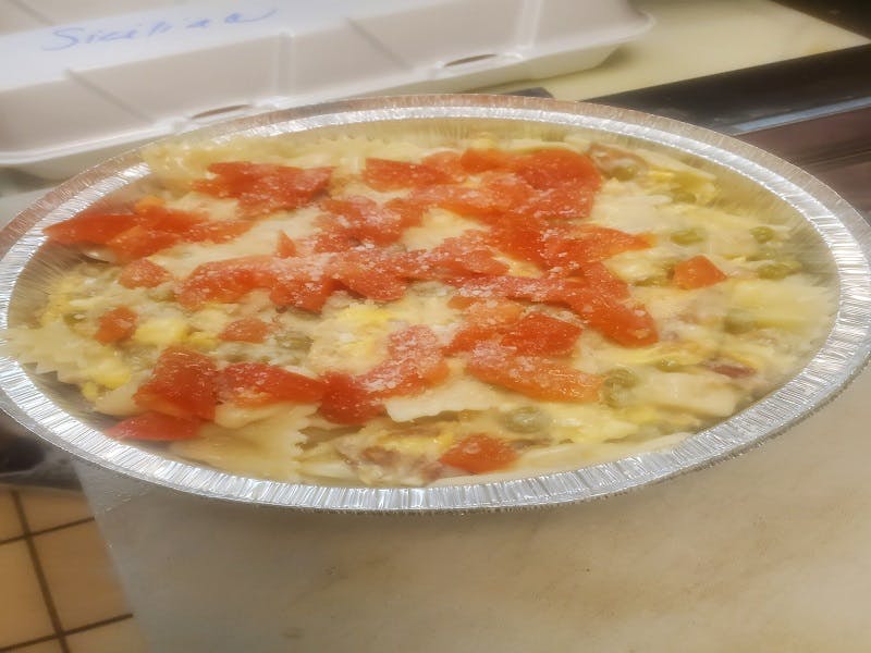 Order Farfalle La Mattina - Pasta food online from Pizza Leone store, Fairfield on bringmethat.com