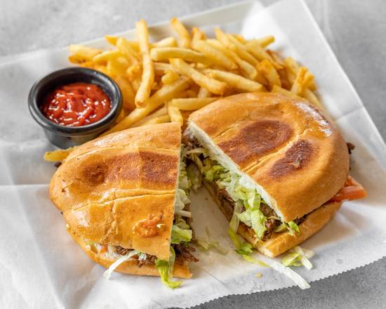 Order Torta food online from El Tapatio Mexican Restaurant store, St. Louis on bringmethat.com