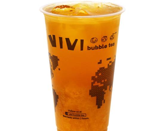 Order Peach Oolong Cold Brew food online from Vivi Bubble Tea store, Metairie on bringmethat.com