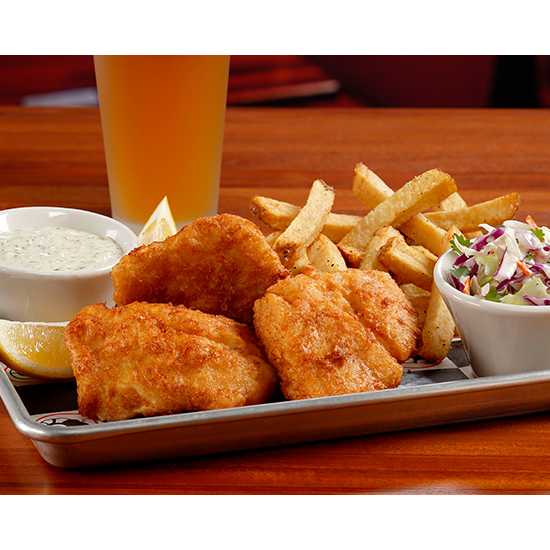 Order Fish & Chips - 3 Piece food online from Ram Restaurant & Brewery store, Boise on bringmethat.com