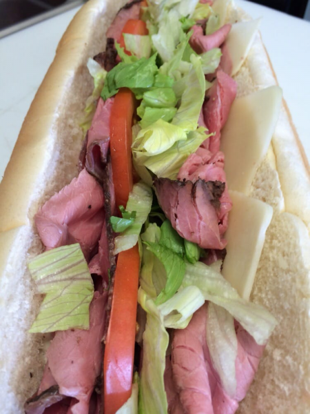 Order Classic Roast Beef Sandwich food online from Maria's Pizza & Wings store, Cranston on bringmethat.com