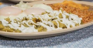 Order Chilaquiles Verdes food online from Taqueria La Korita store, Phoenix on bringmethat.com