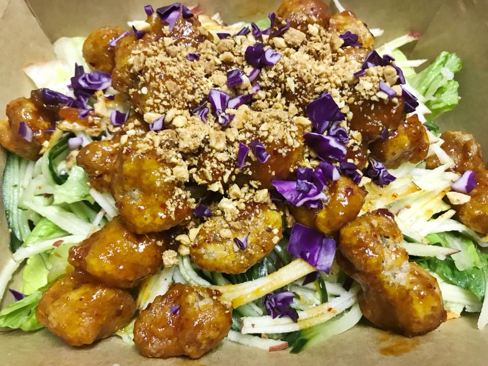 Order Home Run Ball Salad food online from Alice & Friends' Vegan Kitchen store, Chicago on bringmethat.com