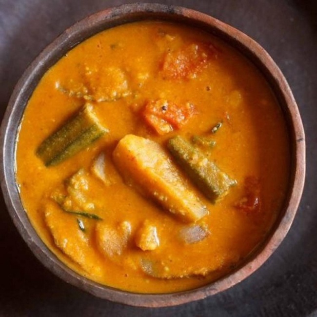Order Varutharacha Veg. Curry food online from Mainland India Restaurant store, Niles on bringmethat.com