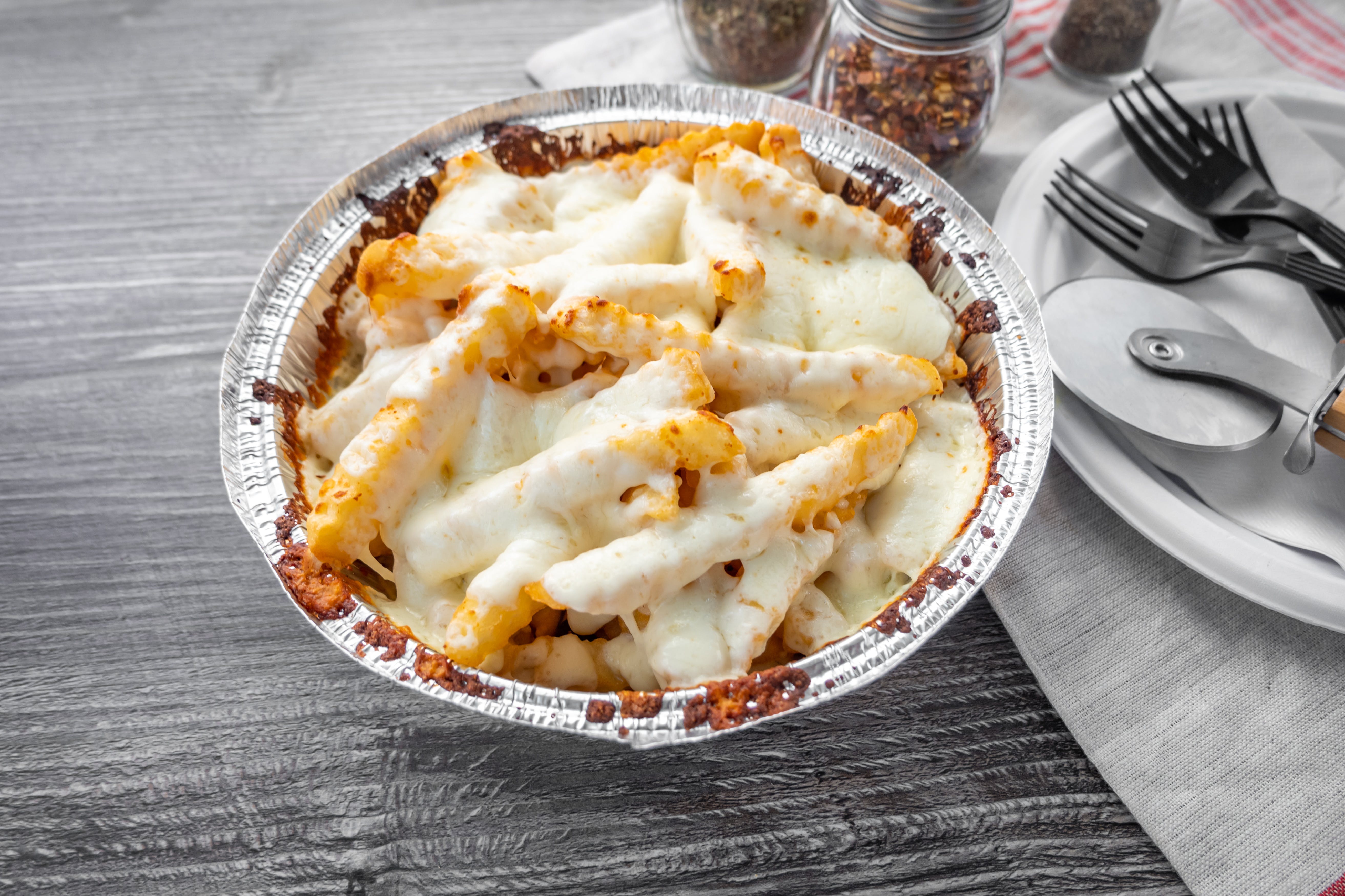 Order Mozzarella Fries - Fries food online from Firepit Pizzeria & Grill store, Springfield on bringmethat.com