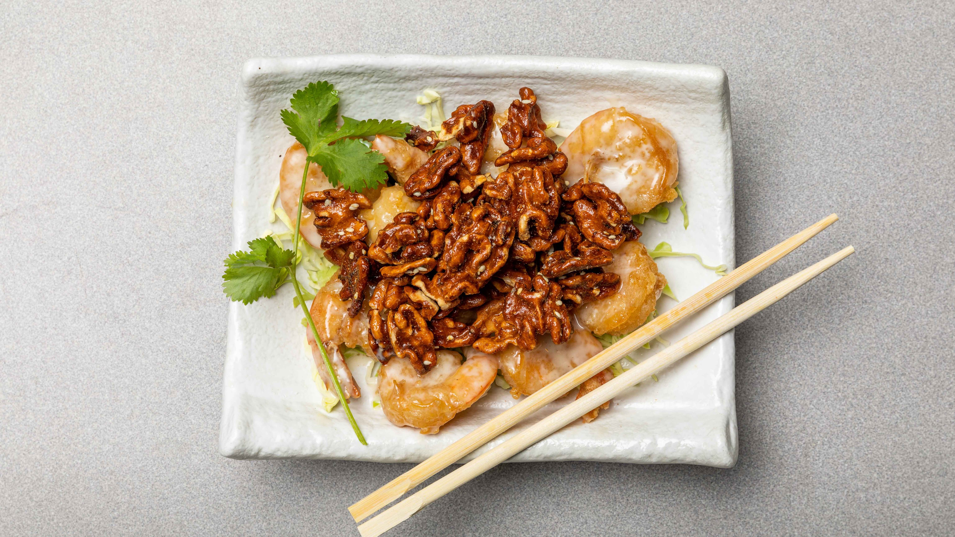 Order Honey Walnut Shrimp food online from Aung Burma store, Concord on bringmethat.com