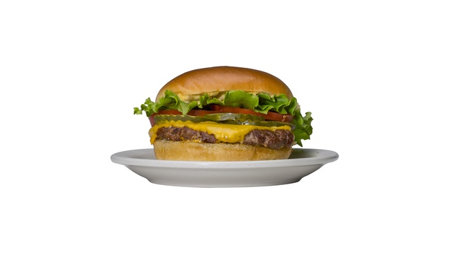 Order Cheeseburger food online from Gold Star Chili store, Cincinnati on bringmethat.com