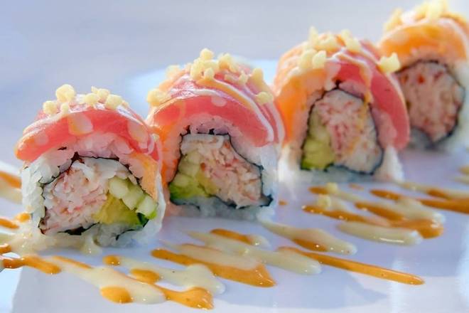 Order Done Deal Roll food online from Awi Sushi store, Colorado Springs on bringmethat.com