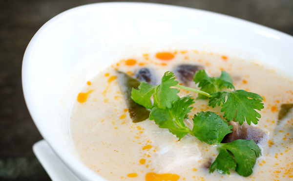 Order Tom Kha Chicken Soup food online from Baramee thai store, San Pedro on bringmethat.com