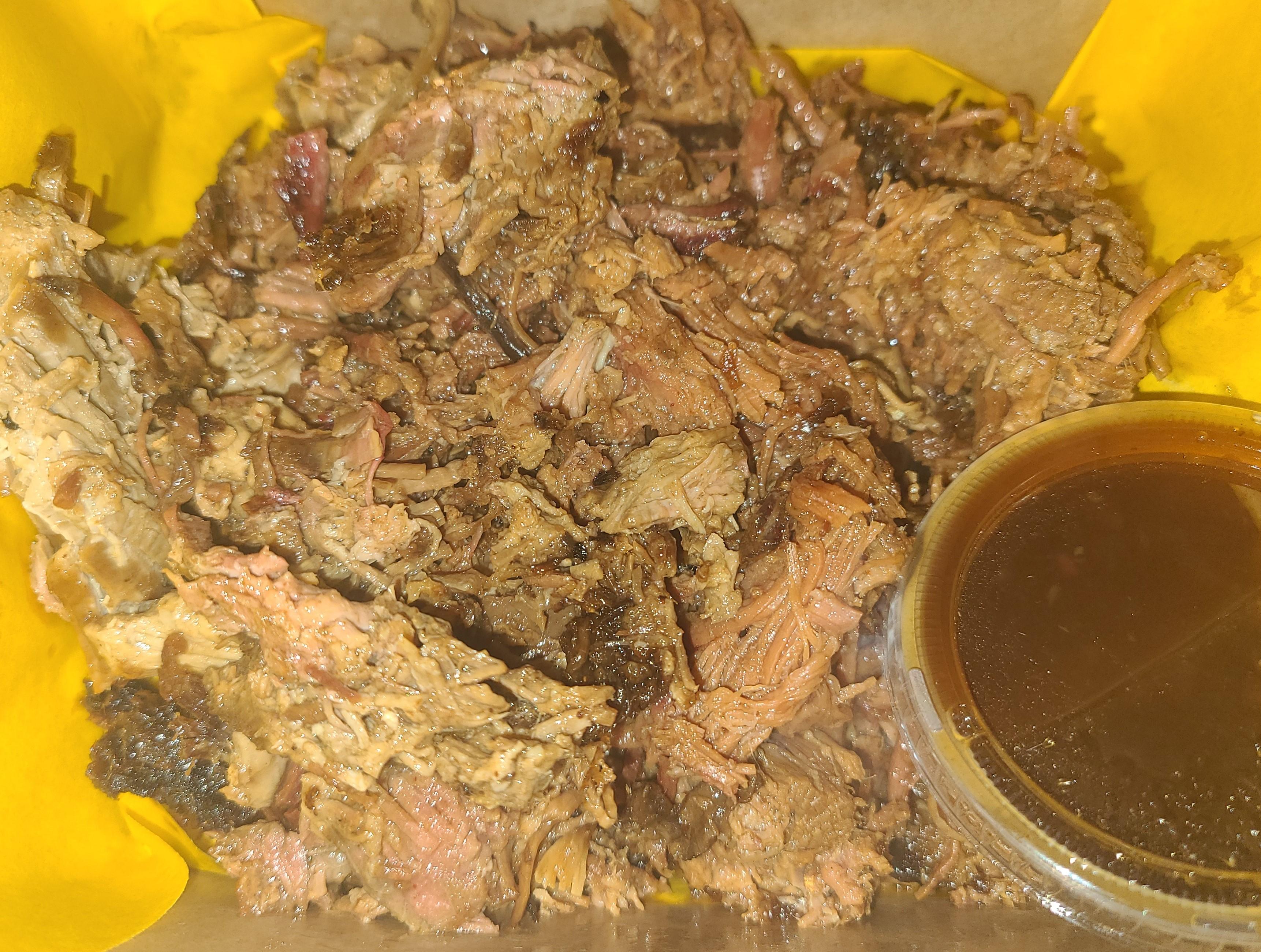 Order Smoked Brisket (1 Pound) food online from Hunny Beez store, Newberg on bringmethat.com