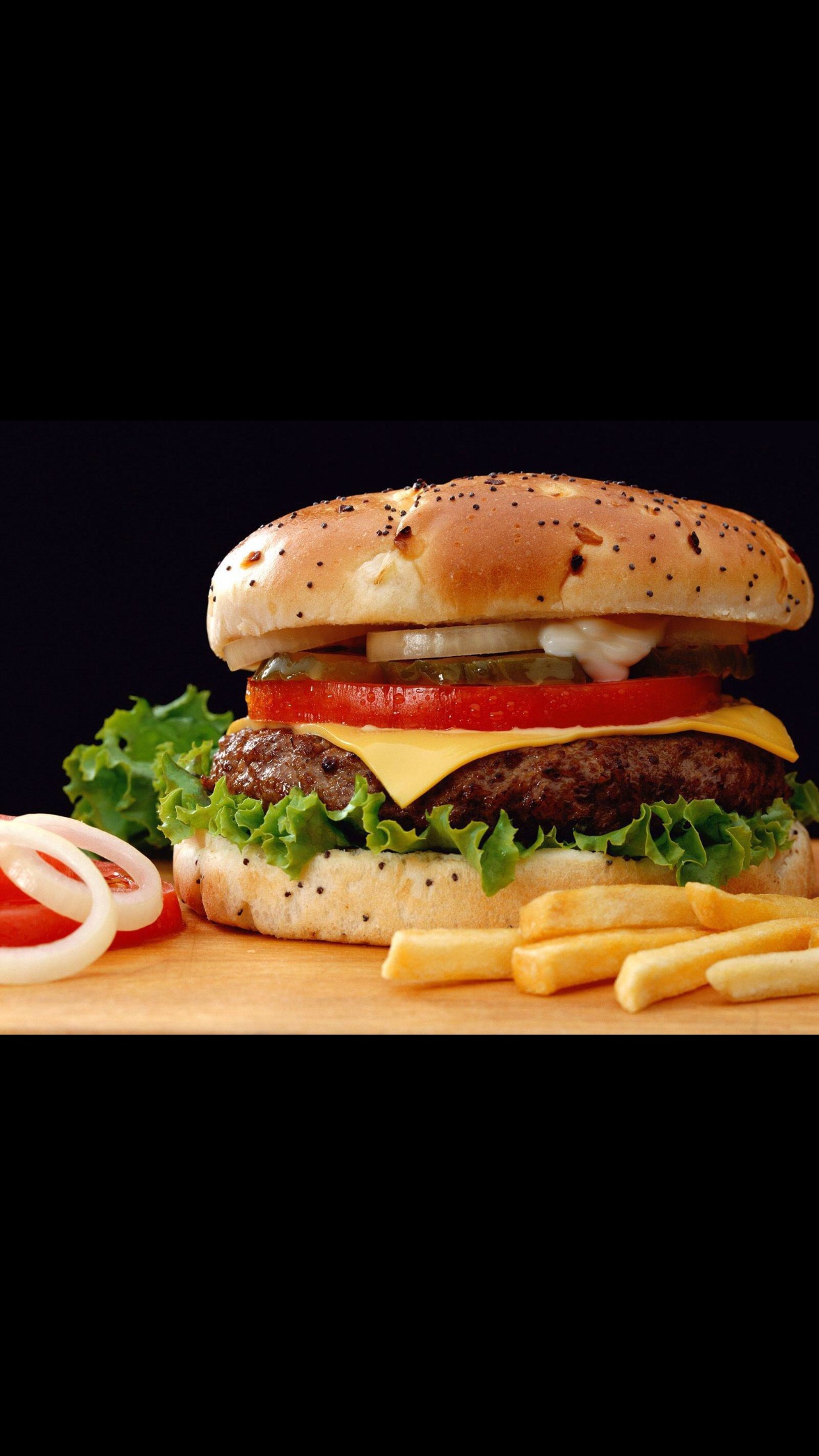 Order Cheese burger food online from Little Italy Pizza store, New York on bringmethat.com