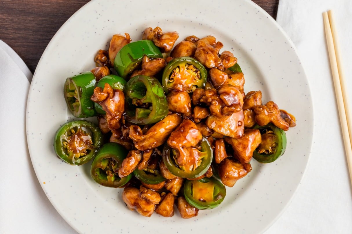 Order Jalapeno Chicken (Spicy) food online from Lin's Grand Buffet store, Laredo on bringmethat.com