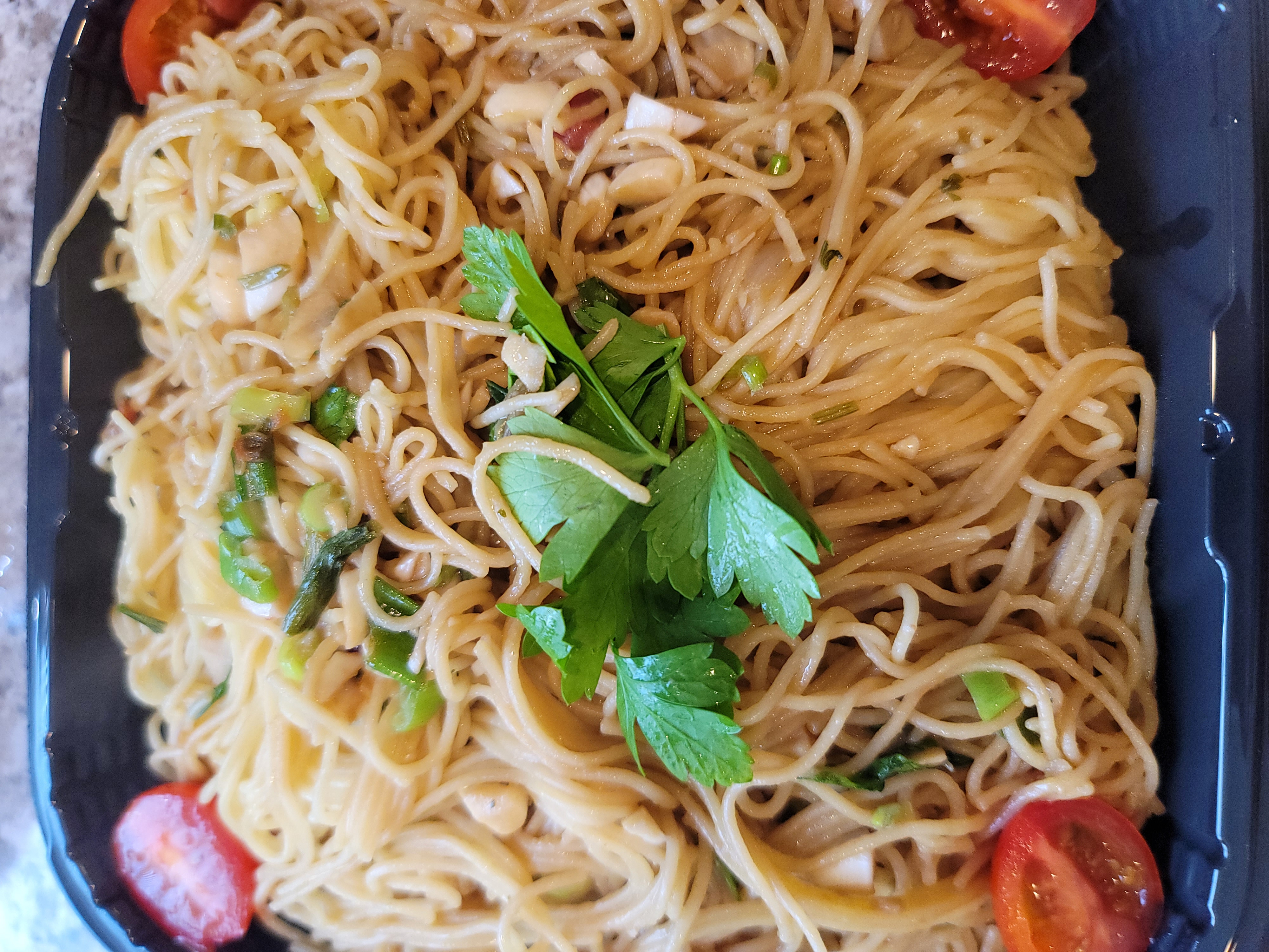 Order Garlic Noodles food online from The Cajun Cafe store, Albany on bringmethat.com
