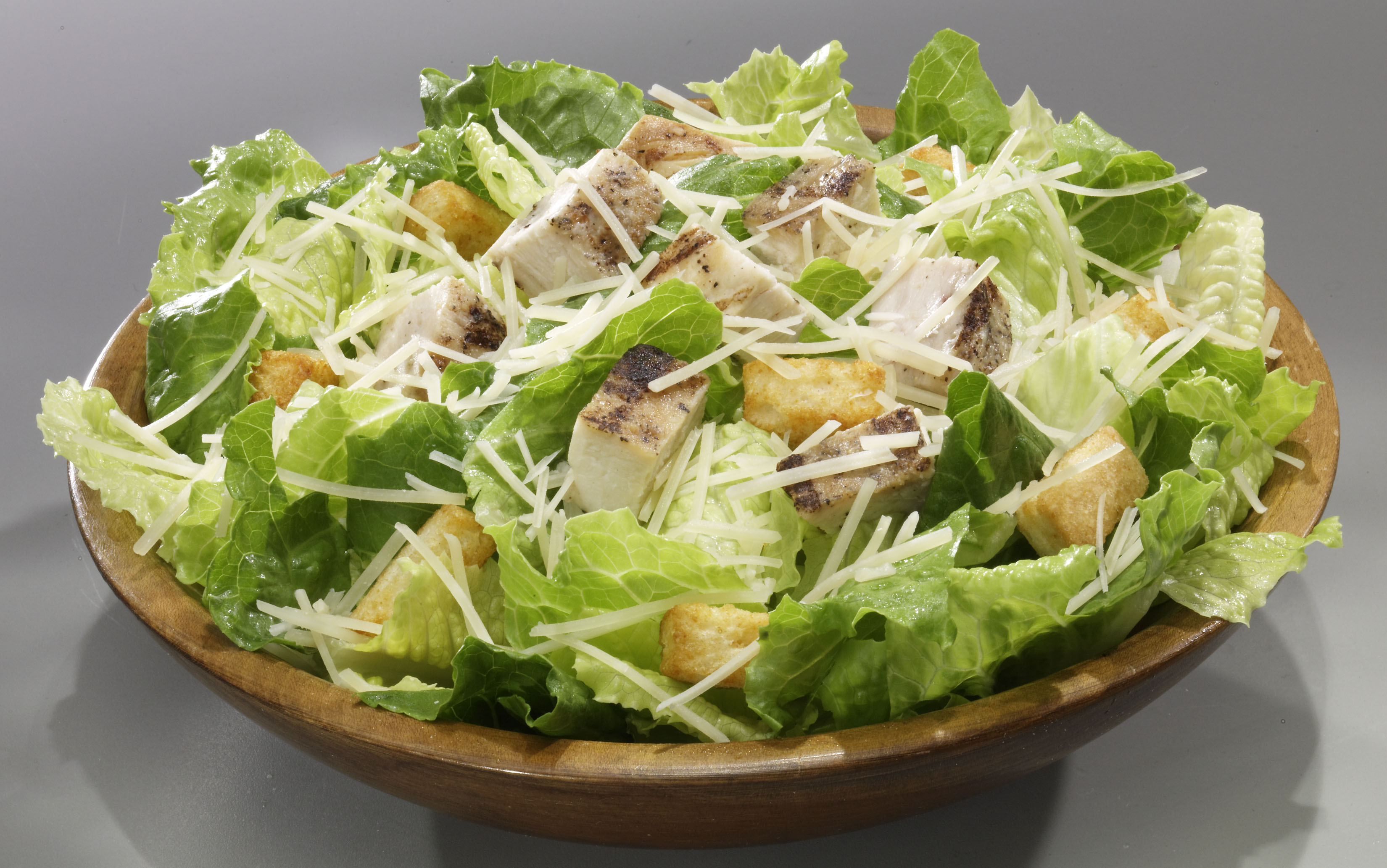 Order Chicken Caesar Salad food online from 500 Degrees By Bucks Pizza store, Hidalgo on bringmethat.com