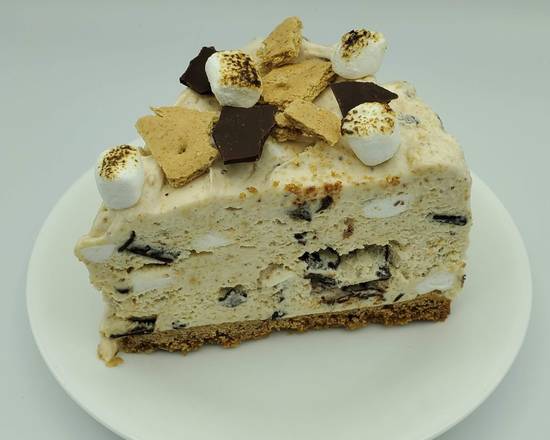 Order S'mores Cheesecake food online from Cupcake Playground store, Los Angeles on bringmethat.com