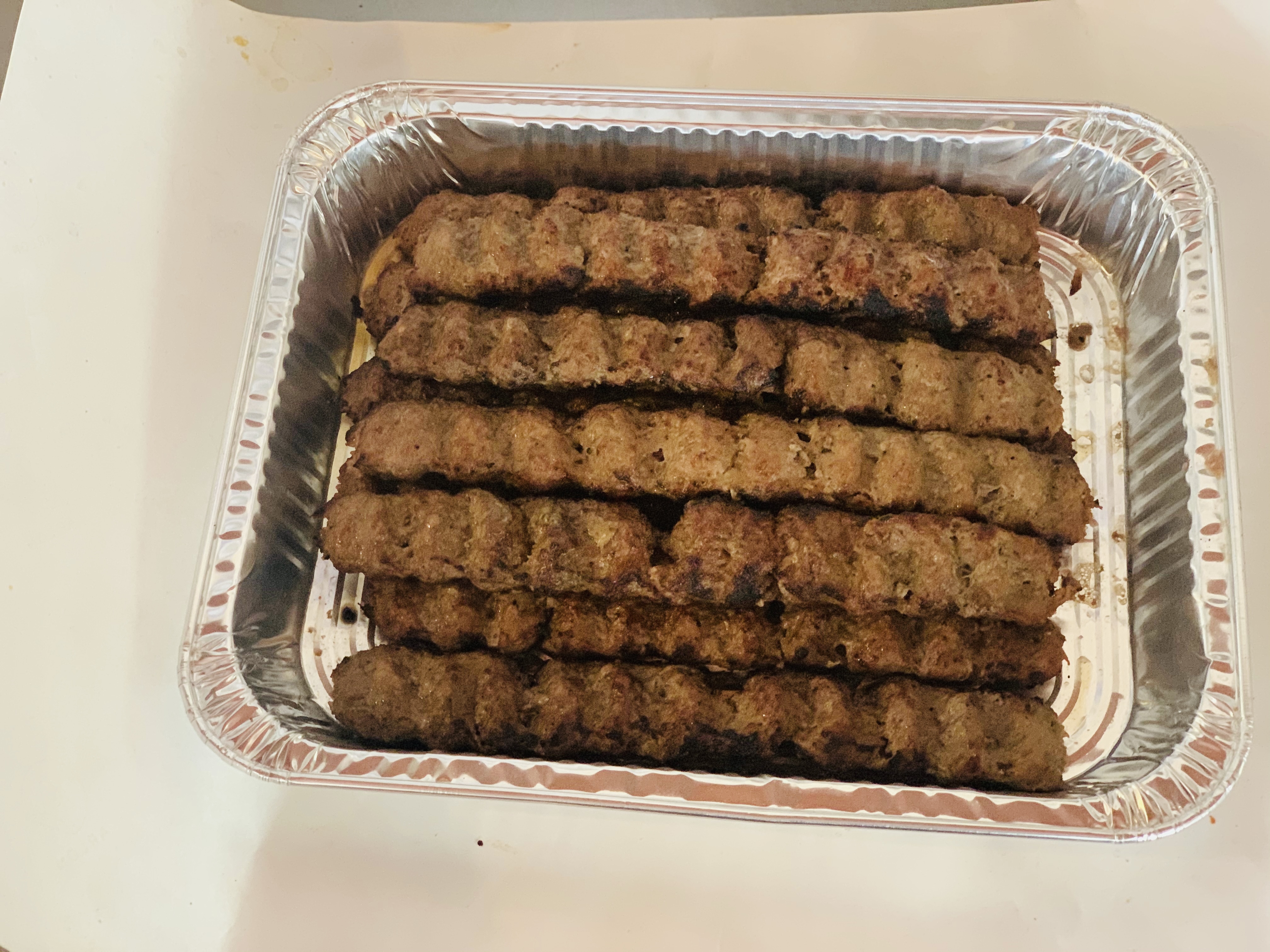 Order Kubideh ground beef tray  food online from Isfahan Kabob store, San Jose on bringmethat.com