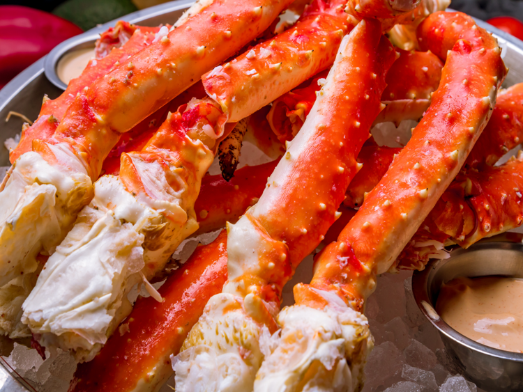 Order 1 lb King Crab Legs food online from Cracking Crab store, Montrose on bringmethat.com