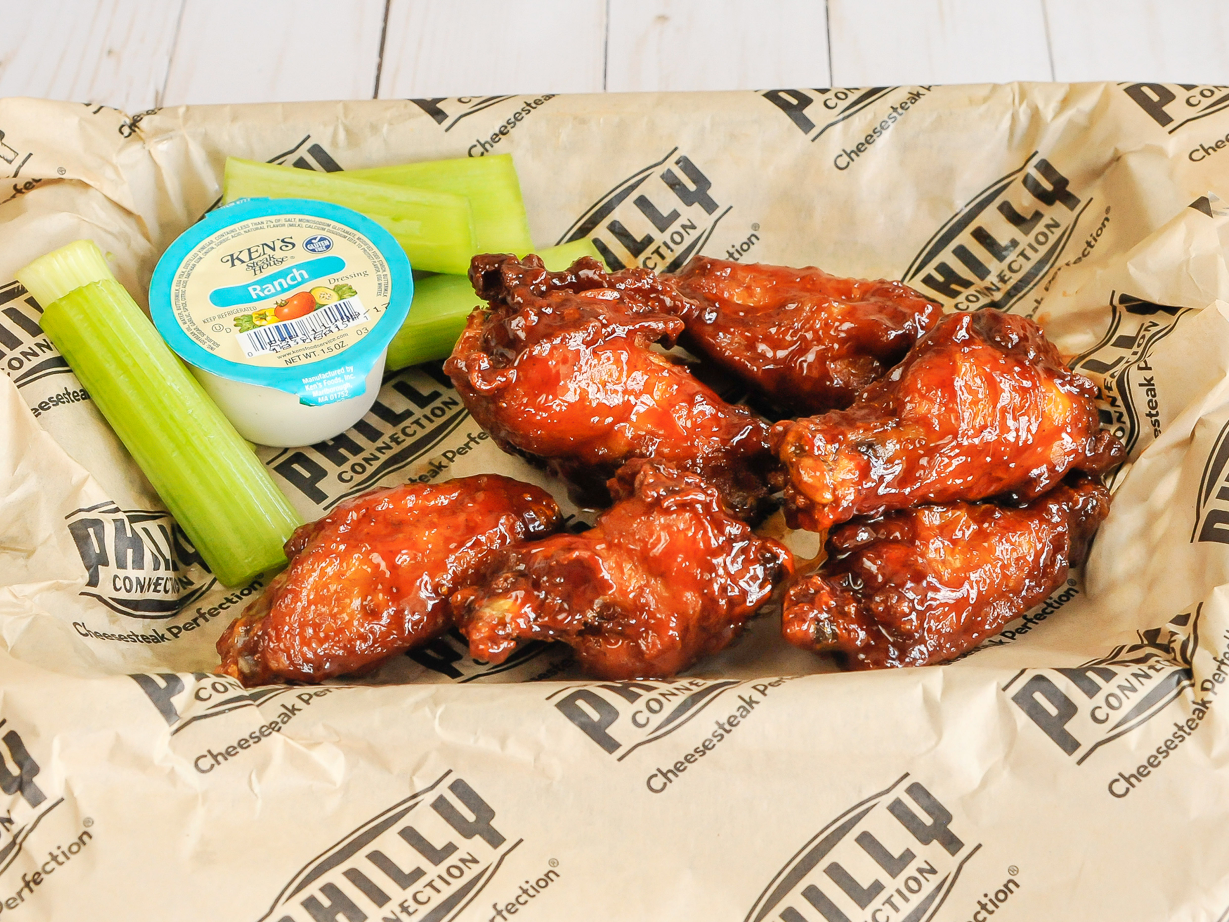 Order Classic Wings food online from Philly Connection store, Marietta on bringmethat.com