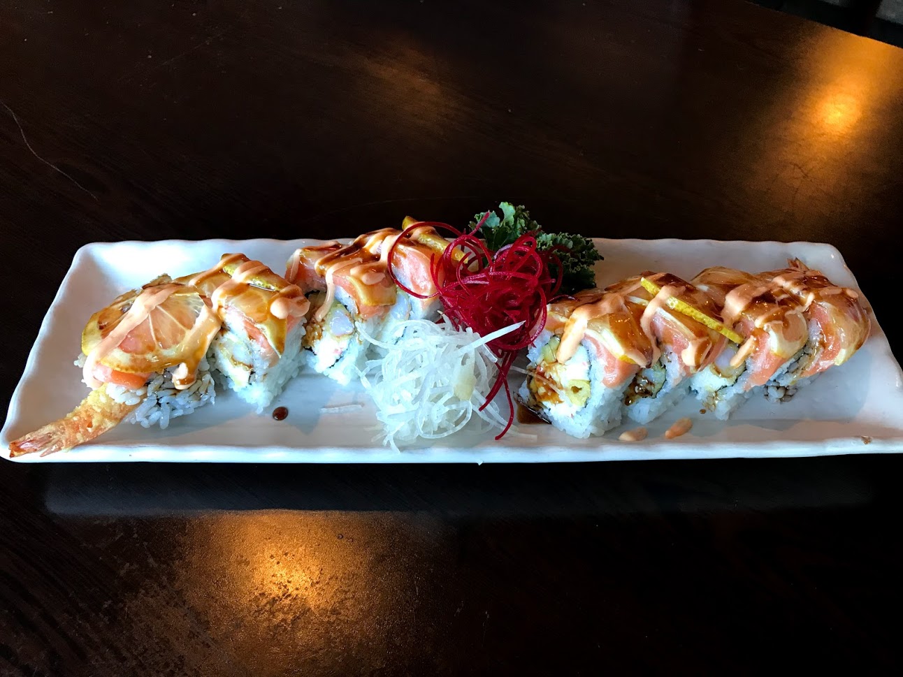 Order Sunset Special Roll food online from Sushi Nori store, Escondido on bringmethat.com