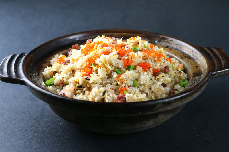 Order K28. House Special 8 Treasure Fried Rice  锋味八宝炒饭 food online from Feng Ze Yuan store, San Francisco on bringmethat.com