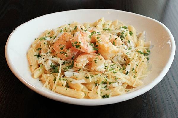 Order > Crab & Shrimp Penne food online from Coal Fire store, Hunt Valley on bringmethat.com