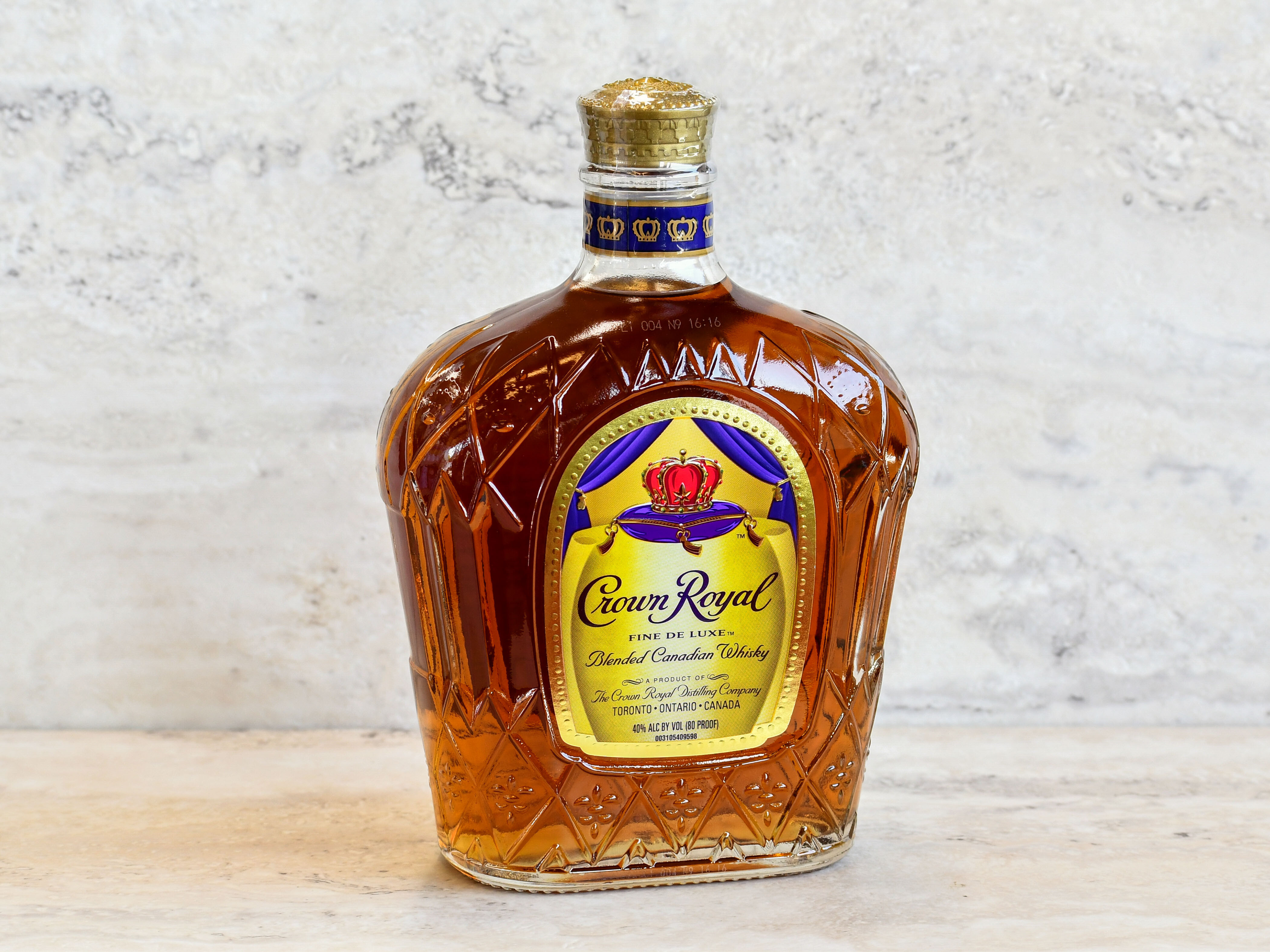 Order Crown Royal Deluxe, 750 ml. Whiskey (40.0% ABV) food online from Jay Vee Liquors store, El Cerrito on bringmethat.com