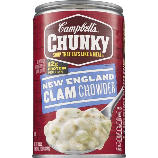Order Campbell's Chunky Soup New England Clam Chowder food online from Cvs store, FALLS CHURCH on bringmethat.com