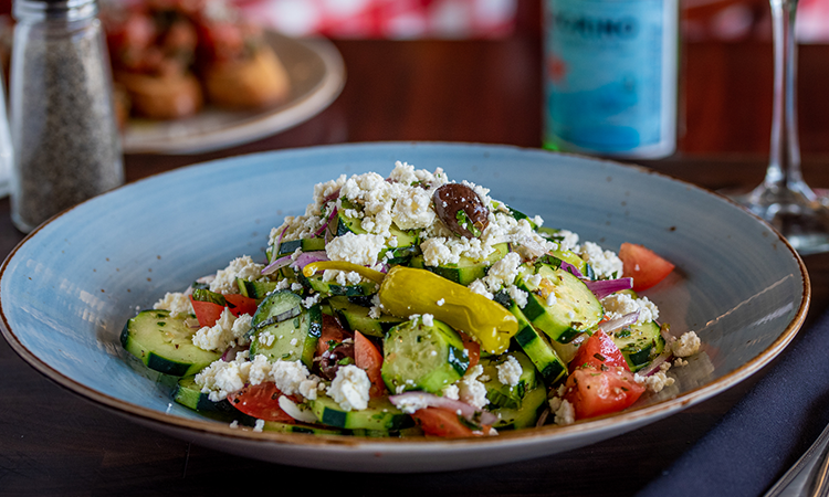 Order Cucumber & Feta - Small food online from Russo's New York Pizzeria - Broadway store, Pearland on bringmethat.com