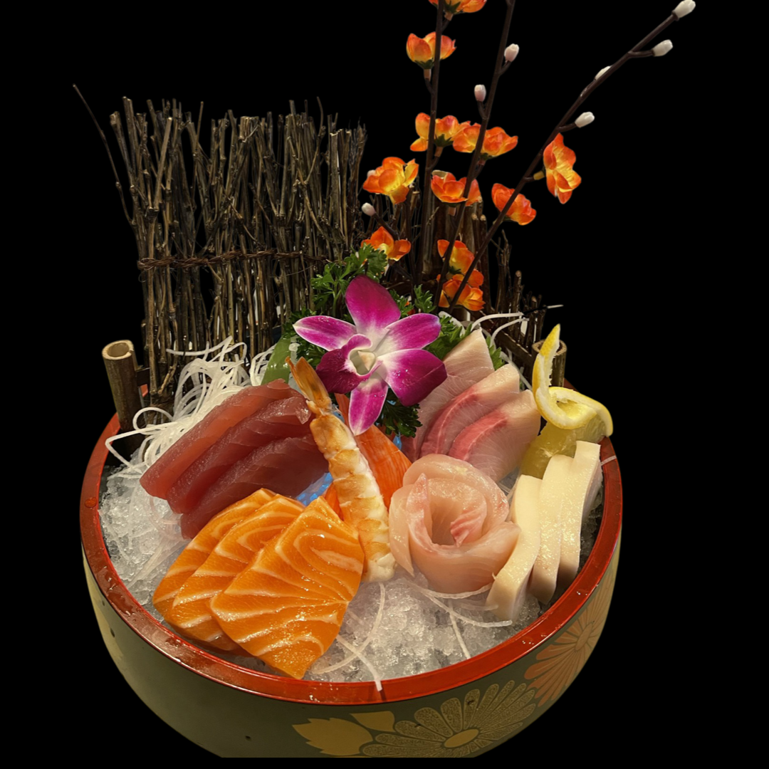 Order Sushi Deluxe Entree food online from Tsuki Sushi store, Lombard on bringmethat.com