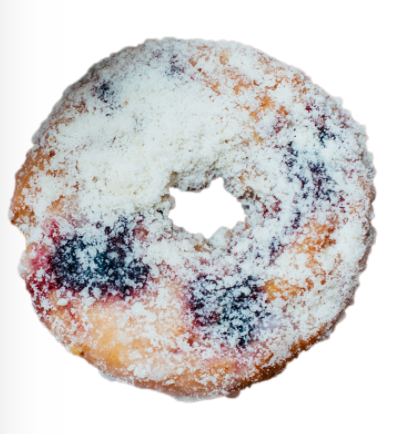 Order Blueberry Donut food online from Do Rite Donuts & Chicken store, Chicago on bringmethat.com