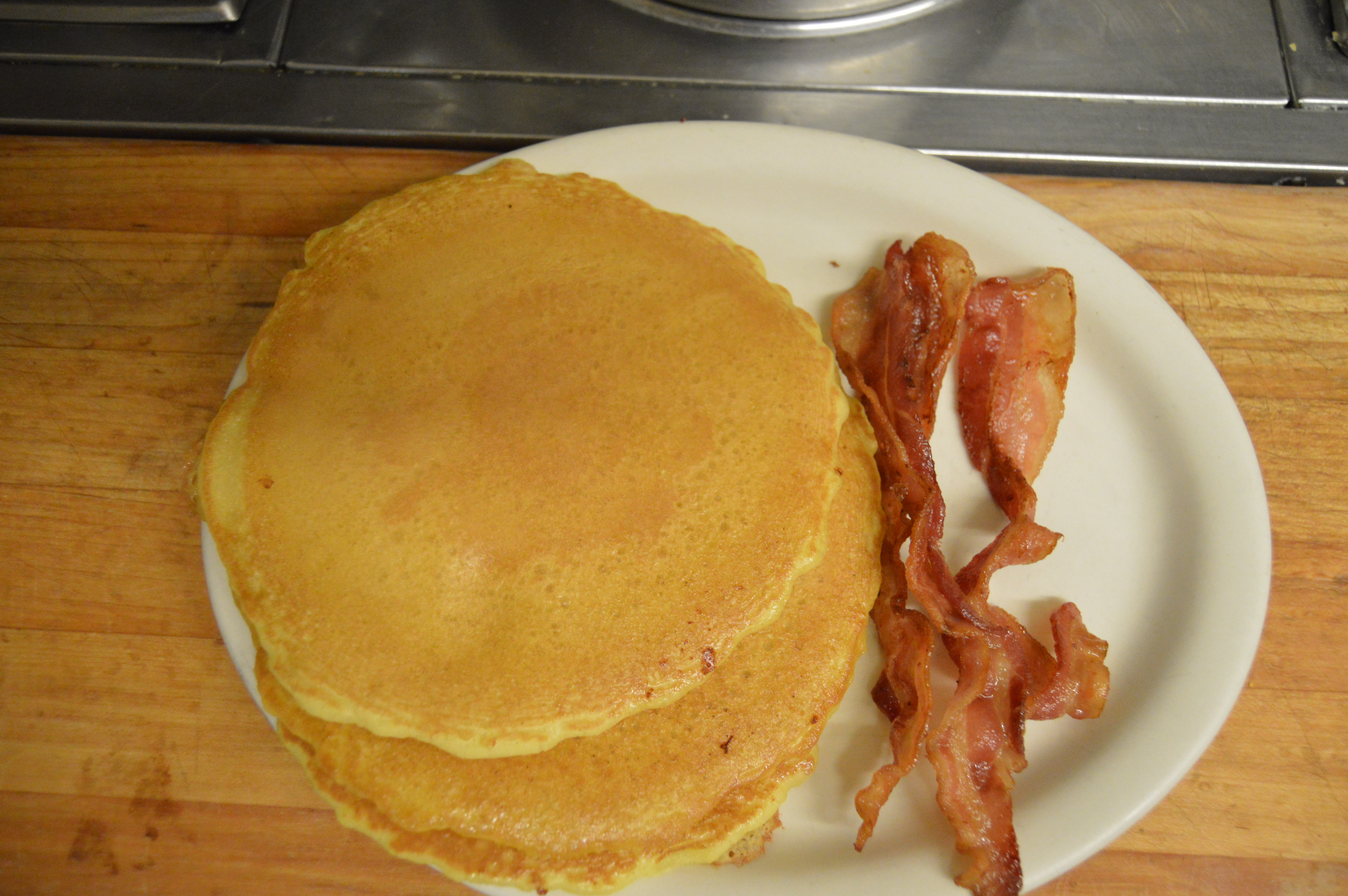Order 3 Hot cakes with Meat food online from Angelas family restaurant store, Cleveland on bringmethat.com