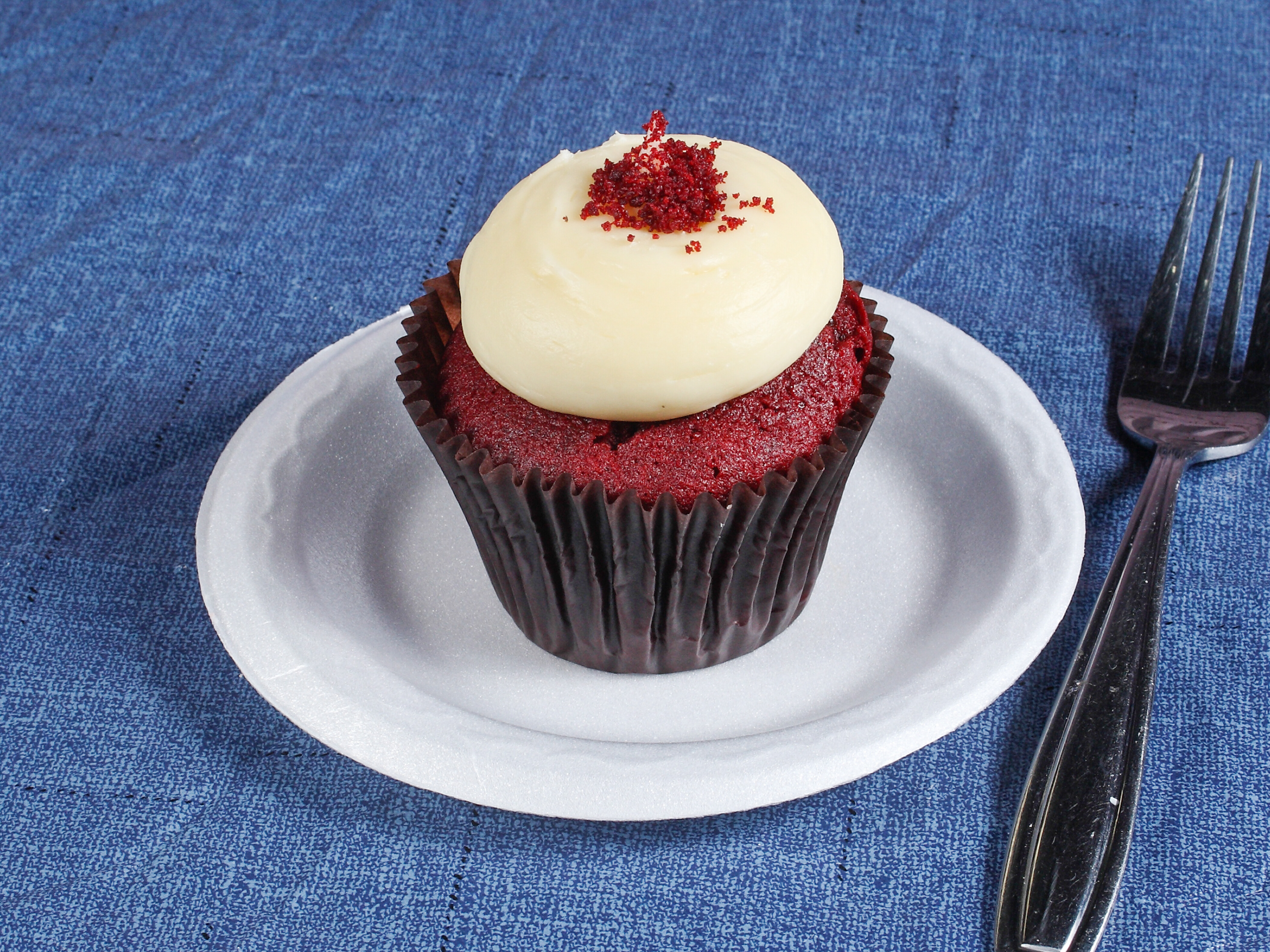 Order Red Velvet Cupcake food online from Smallcakes store, Huntersville on bringmethat.com