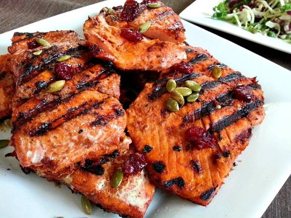 Order Grilled Salmon food online from Maiwand Kabob store, Baltimore on bringmethat.com