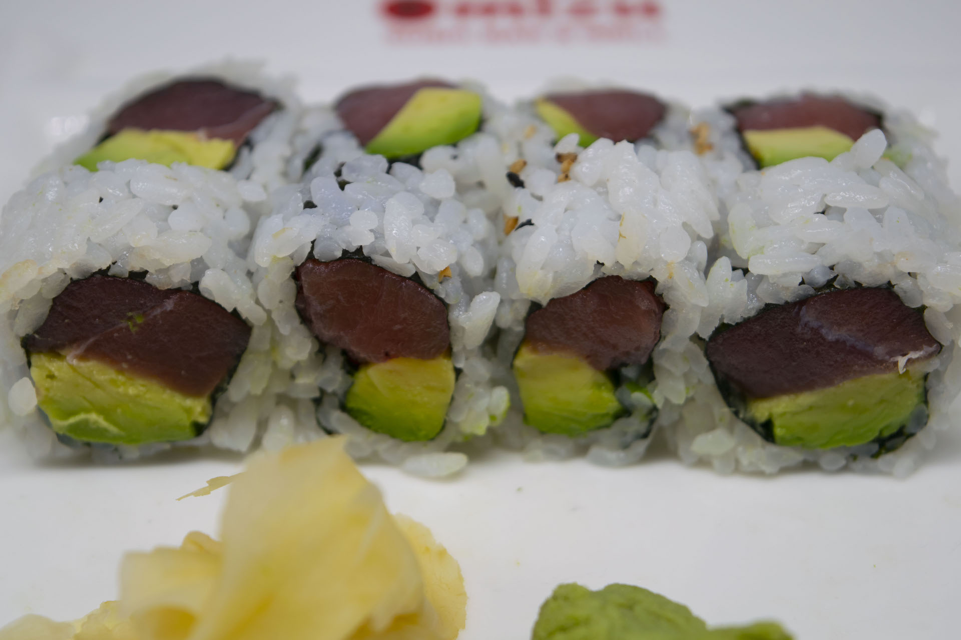 Order Tuna Avocado Roll food online from Mizu Japanese Restaurant store, Niles on bringmethat.com