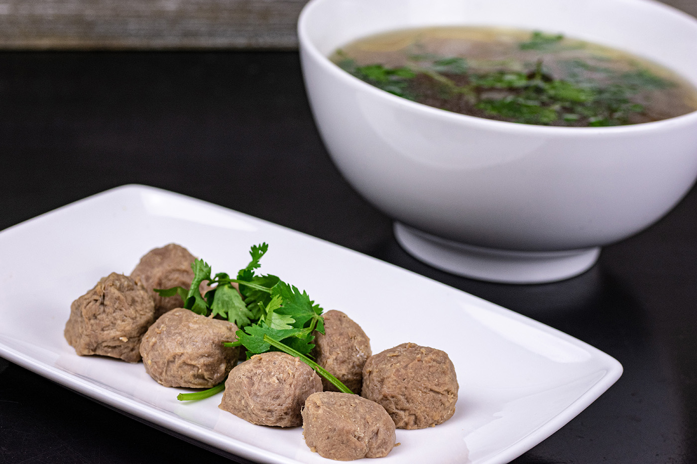 Order 11. Beef Meatball Pho food online from Kv Noodle store, San Jose on bringmethat.com