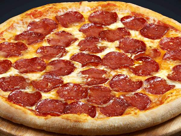 Order 1 Topping Pizza food online from Lj Pizza store, Mesa on bringmethat.com