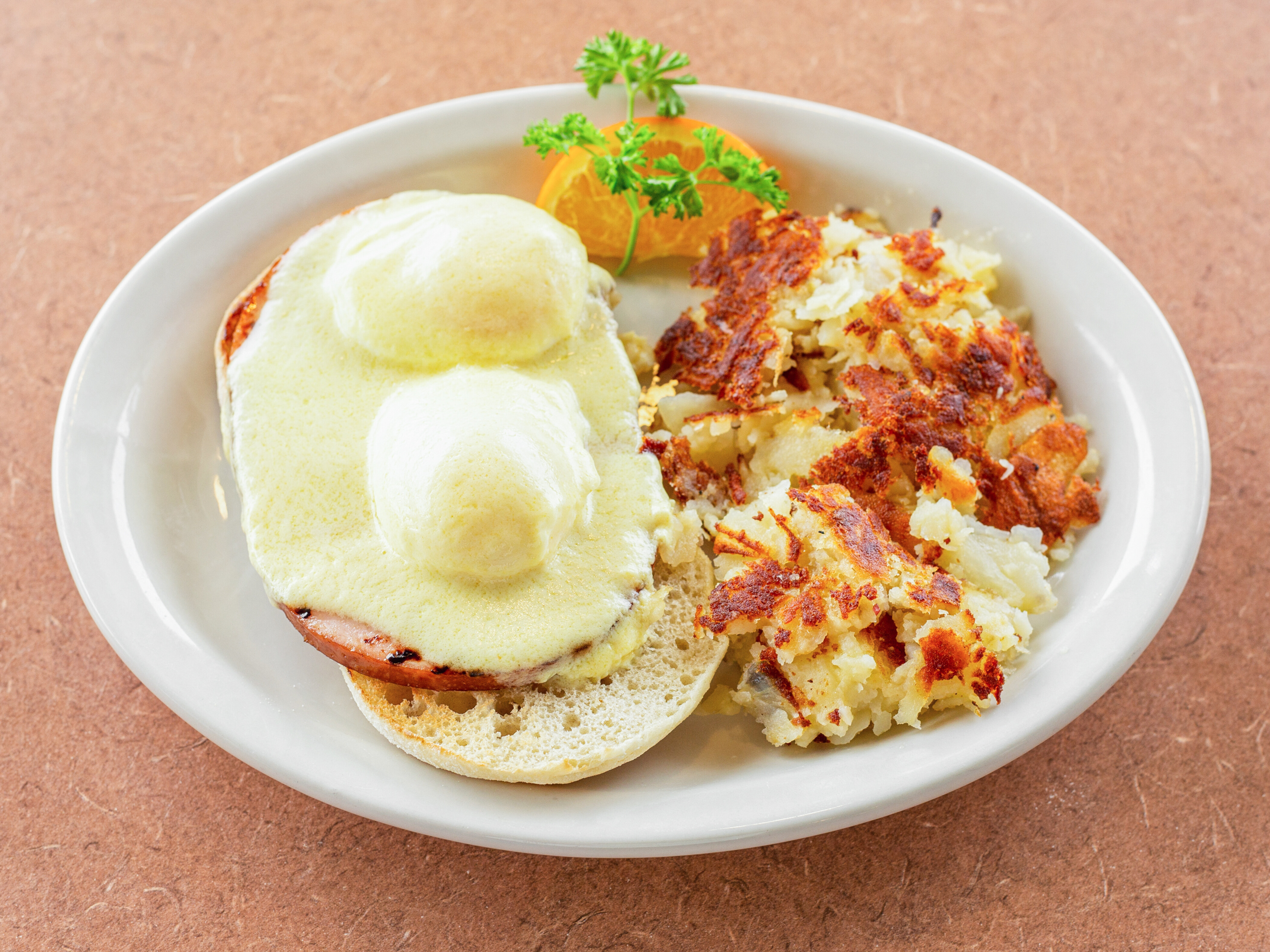 Order Around the Clock Benedict food online from Around The Clock store, Crystal Lake on bringmethat.com