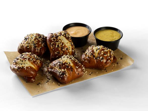 Order Everything Pretzel Knots food online from Wild Burger store, Dickson City on bringmethat.com