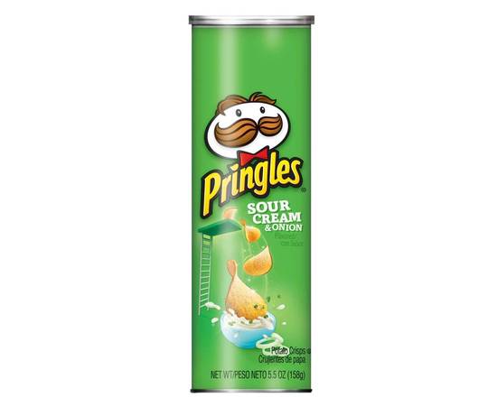 Order Pringles Sour Cream & Onion 5.5oz  food online from Moby Liquor store, Los Angeles on bringmethat.com