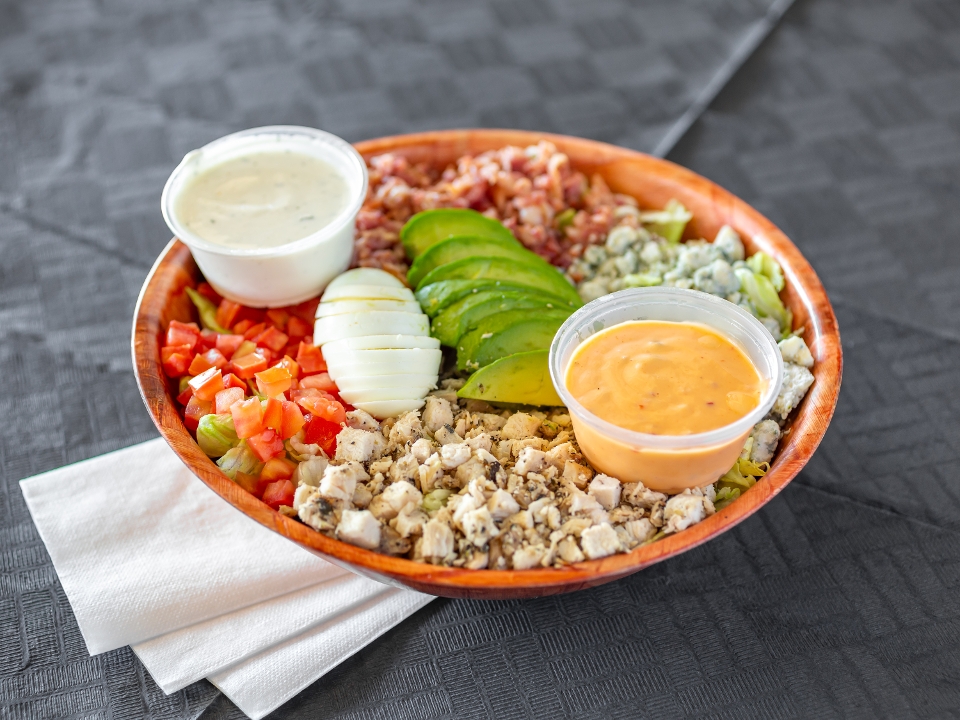 Order Cobb Salad food online from Pepz Pizza - North Rose Drive store, Placentia on bringmethat.com