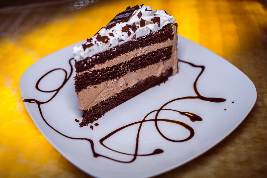 Order Chocolate Mousse Cake food online from Kalamata Kitchen store, Oak Park on bringmethat.com