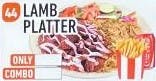Order #44 Lamb Platter Combo food online from Jersey Kabob Platter & Pizza store, Monroe Township on bringmethat.com