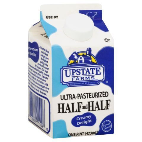 Order Upstate Farms Ultra Pastuerized Half&Half Pint food online from 7-Eleven store, Watertown on bringmethat.com
