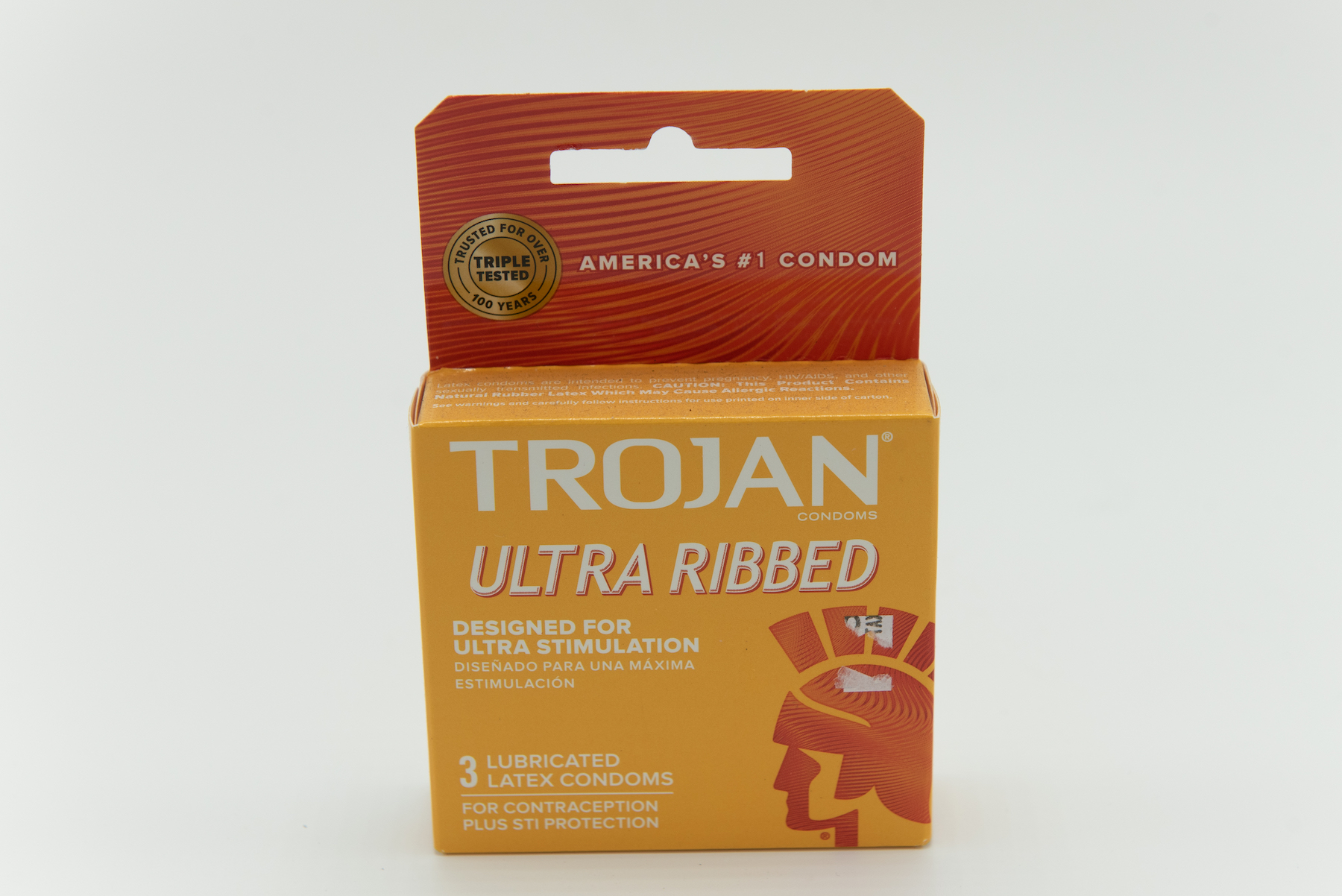 Order trojan condoms , ultra Ribbed 3pk  food online from Sandpiper Liquors store, Summerland on bringmethat.com
