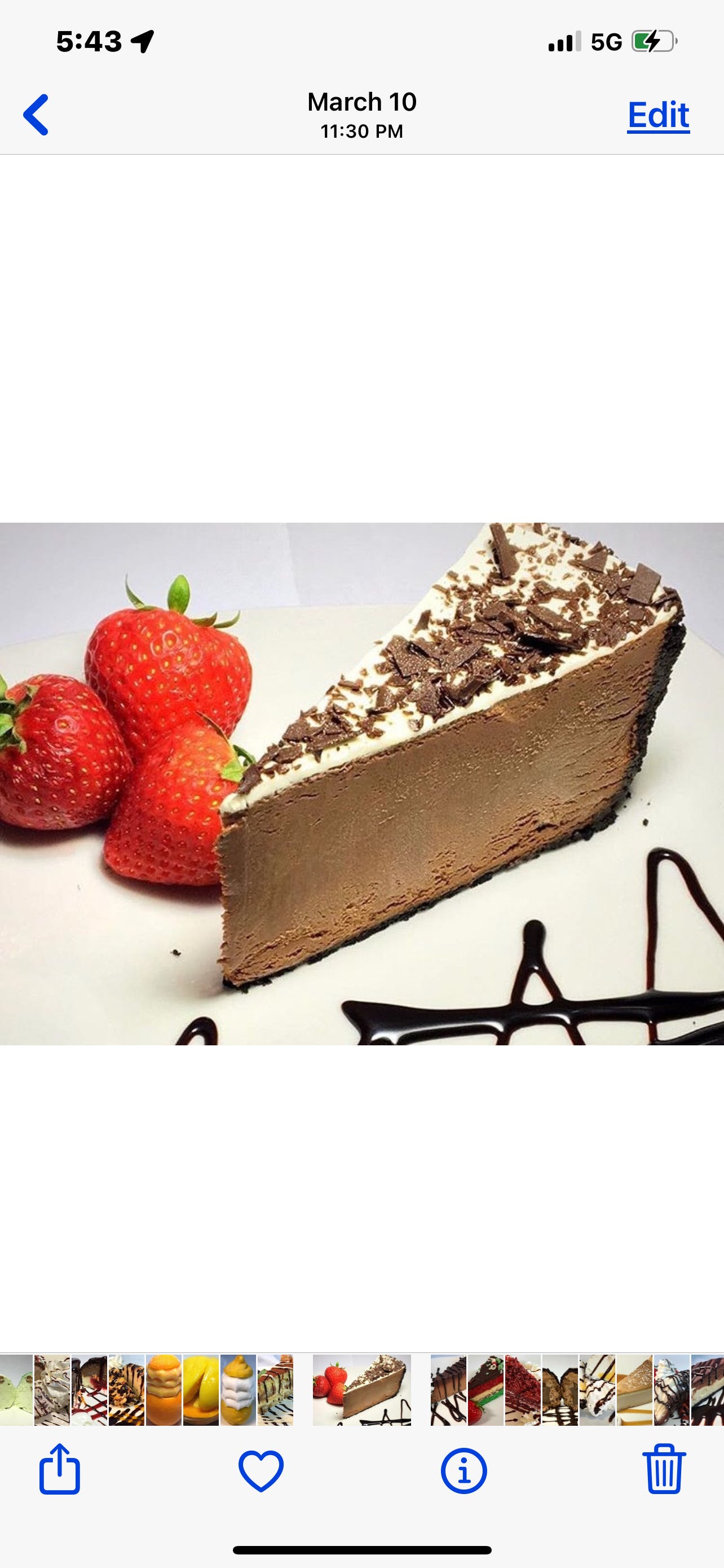 Order Chocolate Mousse - Product food online from 125th Pizza Of Harlem store, Harlem on bringmethat.com