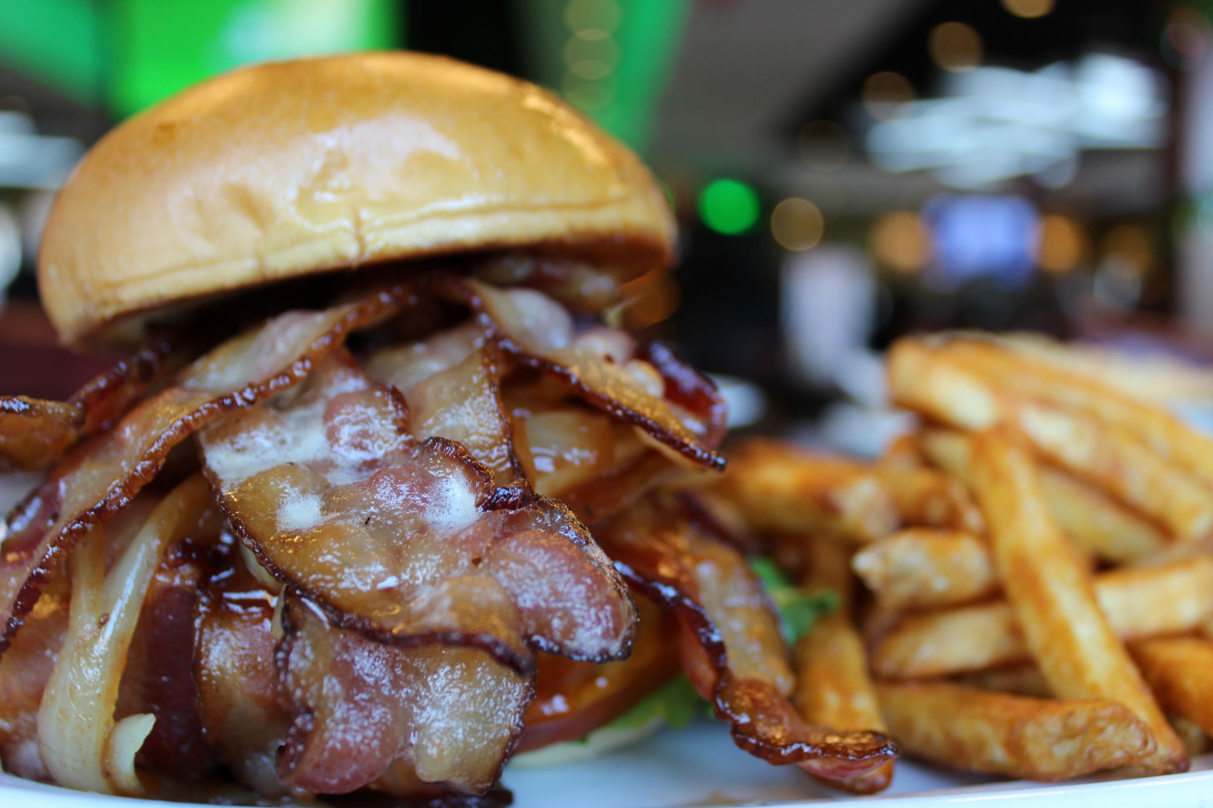 Order Honey BBQ Burger food online from Jake N Joes Sports Grille store, Foxborough on bringmethat.com