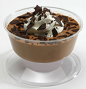 Order Chocolate Mousse Cup food online from Pizza 72 store, Aurora on bringmethat.com