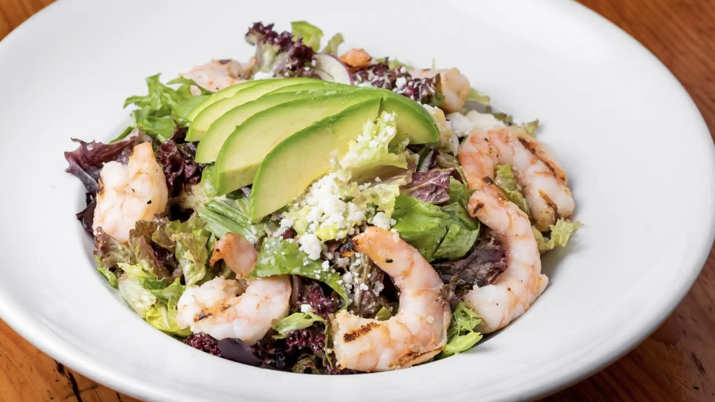 Order Grilled White Shrimp Salad food online from Simmzy's store, Manhattan Beach on bringmethat.com