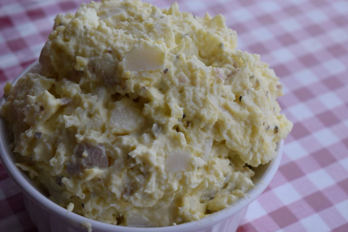 Order Hill Country Potato Salad food online from Allison's Texas BBQ store, Mesa on bringmethat.com